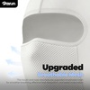 image:imageROXUN Balaclava Moto Face Mask Summer Cooling Ice Silk Mesh Sun Protection  Thin Ice Silk Cooling Fabric Breathable Mesh UPF 50 Helmet Friendly Glasses Compatible for Motor Cycling SkiWhite