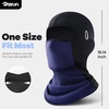 image:imageROXUN Balaclava Moto Face Mask Summer Cooling Ice Silk Mesh Sun Protection  Thin Ice Silk Cooling Fabric Breathable Mesh UPF 50 Helmet Friendly Glasses Compatible for Motor Cycling SkiMustard Green