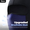 image:imageROXUN Balaclava Moto Face Mask Summer Cooling Ice Silk Mesh Sun Protection  Thin Ice Silk Cooling Fabric Breathable Mesh UPF 50 Helmet Friendly Glasses Compatible for Motor Cycling SkiThree  Blackarmy Greennavy