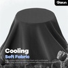 image:imageROXUN Balaclava Moto Face Mask Summer Cooling Ice Silk Mesh Sun Protection  Thin Ice Silk Cooling Fabric Breathable Mesh UPF 50 Helmet Friendly Glasses Compatible for Motor Cycling SkiWhite