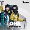 image:imageROXUN Balaclava Ski Mask 2 Pack Summer Motorcycle UV Protection Shiesty  Cooling UPF 50 Unisex Windproof Face Mask Neck Gaiter Versatile UseBlackskull