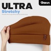 image:imageROXUN Beanie for MenWomen Winter Hat Soft Warm Unisex Skull Stocking Cap  cuffed beaniestretchknit fit suits daily wearhiking skiing cyclingCaramel