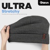 image:imageROXUN Beanie for MenWomen Winter Hat Soft Warm Unisex Skull Stocking Cap  cuffed beaniestretchknit fit suits daily wearhiking skiing cyclingDark Gray