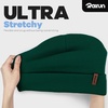 image:imageROXUN Beanie for MenWomen Winter Hat Soft Warm Unisex Skull Stocking Cap  cuffed beaniestretchknit fit suits daily wearhiking skiing cyclingDark Green