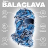 image:imageROXUN Distressed Ski Mask Balaclava Yeat Shiesty Fluffy Knitted Full Face  Highly stretchy construction01 Blue Mixed