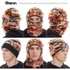 image:imageROXUN Distressed Ski Mask Balaclava Yeat Shiesty Fluffy Knitted Full Face  Highly stretchy construction01 Orange Mixed