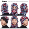 image:imageROXUN Distressed Ski Mask Balaclava Yeat Shiesty Fluffy Knitted Full Face  Highly stretchy construction01 Red Blue