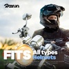 image:imageROXUN Ski Mask Balaclava Motorcycle Summer Cooling Breathable UV Protector  Windproof amp Warm Adjustable amp Secure Breathable amp DryFit AllSeason Comfort001one Black