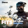 image:imageROXUN Ski Mask Balaclava Motorcycle Summer Cooling Breathable UV Protector  Windproof amp Warm Adjustable amp Secure Breathable amp DryFit AllSeason Comfort201blackblack