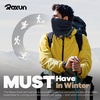 image:imageROXUN Winter Neck Gaiter Neck Warmer Cover Ski Gaiters for MenWomen  Soft Thick Fleece Gentle on Skin Stretchy Fit Multifunction Elegant Chic Look Multicolor OptionsDark Gray