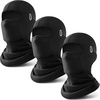 image:imageROXUN Balaclava Moto Face Mask Summer Cooling Ice Silk Mesh Sun Protection  Thin Ice Silk Cooling Fabric Breathable Mesh UPF 50 Helmet Friendly Glasses Compatible for Motor Cycling SkiThree  Black