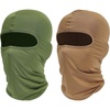 image:imageROXUN Balaclava Ski Mask 2 Pack Summer Motorcycle UV Protection Shiesty  Cooling UPF 50 Unisex Windproof Face Mask Neck Gaiter Versatile UseArmy Greensand