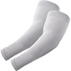 image:imageROXUN Plus Size Arm Sleeves UV Protection Cooling Sports Arm Cover Unisex  Extralarge compression arm sleeves for men and womenhighlystretchy fabricsuitable for outdoor activities1 Pair  Light Gray