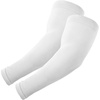 image:imageROXUN Plus Size Arm Sleeves UV Protection Cooling Sports Arm Cover Unisex  Extralarge compression arm sleeves for men and womenhighlystretchy fabricsuitable for outdoor activities1 Pair  White