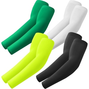 image:imageROXUN Arm Sleeves Cooling UV Sun Protection Sport Compression for Men Women  UPF50Seamless cover armsTattoocoveringLightweight amp breathabledaily wearOutdoor workBasketball BaseballMangasBlackwhitegreenfluorescent