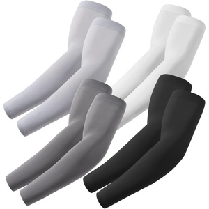 image:imageROXUN Arm Sleeves Cooling UV Sun Protection Sport Compression for Men Women  UPF50Seamless cover armsTattoocoveringLightweight amp breathabledaily wearOutdoor workBasketball BaseballMangasBlackdark Graylight Graywhite