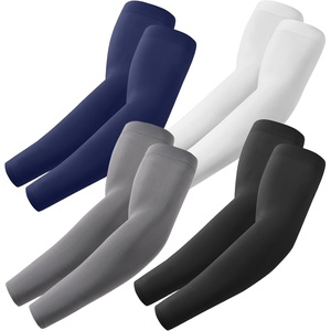 image:imageROXUN Arm Sleeves Cooling UV Sun Protection Sport Compression for Men Women  UPF50Seamless cover armsTattoocoveringLightweight amp breathabledaily wearOutdoor workBasketball BaseballMangasBlackwhitedark Graynavy