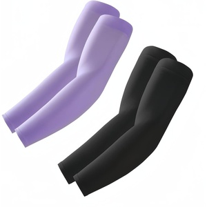 image:imageROXUN Arm Sleeves Cooling UV Sun Protection Sport Compression for Men Women  UPF50Seamless cover armsTattoocoveringLightweight amp breathabledaily wearOutdoor workBasketball BaseballMangasBlackpurple