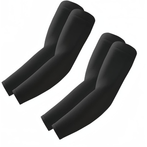 image:imageROXUN Arm Sleeves Cooling UV Sun Protection Sport Compression for Men Women  UPF50Seamless cover armsTattoocoveringLightweight amp breathabledaily wearOutdoor workBasketball BaseballMangas2 Black