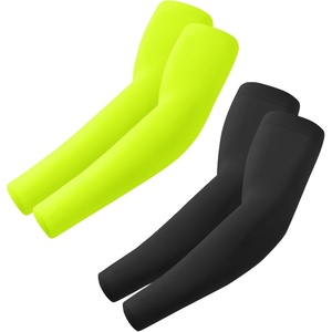 image:imageROXUN Arm Sleeves Cooling UV Sun Protection Sport Compression for Men Women  UPF50Seamless cover armsTattoocoveringLightweight amp breathabledaily wearOutdoor workBasketball BaseballMangasBlackfluorescent