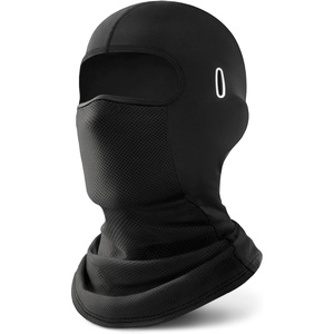 image:imageROXUN Balaclava Moto Face Mask Summer Cooling Ice Silk Mesh Sun Protection  Thin Ice Silk Cooling Fabric Breathable Mesh UPF 50 Helmet Friendly Glasses Compatible for Motor Cycling SkiBlack
