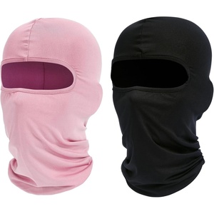 image:imageROXUN Balaclava Ski Mask 2 Pack Summer Motorcycle UV Protection Shiesty  Cooling UPF 50 Unisex Windproof Face Mask Neck Gaiter Versatile UseBlacklight Pink