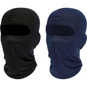 image:imageROXUN Balaclava Ski Mask 2 Pack Summer Motorcycle UV Protection Shiesty  Cooling UPF 50 Unisex Windproof Face Mask Neck Gaiter Versatile UseBlacknavy Blue