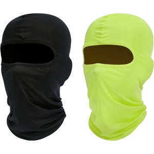 image:imageROXUN Balaclava Ski Mask 2 Pack Summer Motorcycle UV Protection Shiesty  Cooling UPF 50 Unisex Windproof Face Mask Neck Gaiter Versatile UseBlackneon Yellow