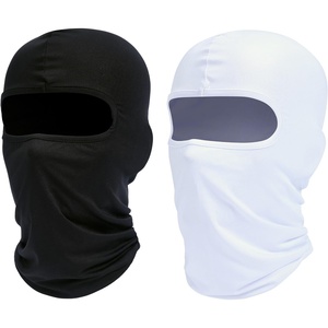 image:imageROXUN Balaclava Ski Mask 2 Pack Summer Motorcycle UV Protection Shiesty  Cooling UPF 50 Unisex Windproof Face Mask Neck Gaiter Versatile UseBlackwhite