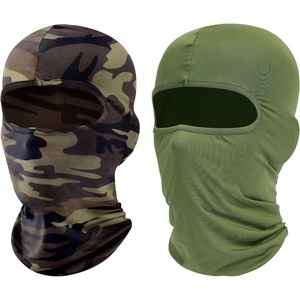 image:imageROXUN Balaclava Ski Mask 2 Pack Summer Motorcycle UV Protection Shiesty  Cooling UPF 50 Unisex Windproof Face Mask Neck Gaiter Versatile UseCamoarmy Green