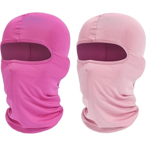 image:imageROXUN Balaclava Ski Mask 2 Pack Summer Motorcycle UV Protection Shiesty  Cooling UPF 50 Unisex Windproof Face Mask Neck Gaiter Versatile UsePinklight Pink
