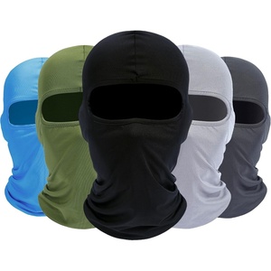 image:imageROXUN Balaclava Ski Mask 5 Pack Neck Gaiter Motorcycle Summer Cooling  UV Protection Shiesty Windproof Scarf for MenWomen Face Mask Versatile UseBlackdark Graylight Grayarmy Greenlight Blue