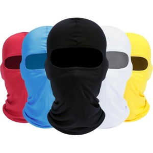 image:imageROXUN Balaclava Ski Mask 5 Pack Neck Gaiter Motorcycle Summer Cooling  UV Protection Shiesty Windproof Scarf for MenWomen Face Mask Versatile UseBlackwhiteredyellowlight Blue