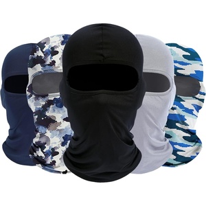 image:imageROXUN Balaclava Ski Mask 5 Pack Neck Gaiter Motorcycle Summer Cooling  UV Protection Shiesty Windproof Scarf for MenWomen Face Mask Versatile UseBlackinkblended Bluepixel Camolight Graynavy