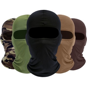 image:imageROXUN Balaclava Ski Mask 5 Pack Neck Gaiter Motorcycle Summer Cooling  UV Protection Shiesty Windproof Scarf for MenWomen Face Mask Versatile UseBlacksandbrownarmy Greencamo