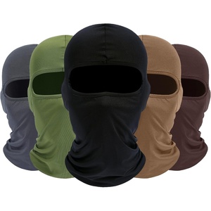 image:imageROXUN Balaclava Ski Mask 5 Pack Neck Gaiter Motorcycle Summer Cooling  UV Protection Shiesty Windproof Scarf for MenWomen Face Mask Versatile UseBlackdark Grayarmy Greenchocolatesand