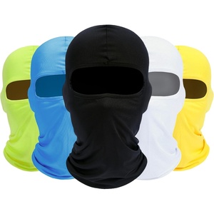 image:imageROXUN Balaclava Ski Mask 5 Pack Neck Gaiter Motorcycle Summer Cooling  UV Protection Shiesty Windproof Scarf for MenWomen Face Mask Versatile UseBlackwhiteyellowlight Bluefluorescent