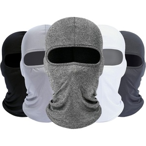image:imageROXUN Balaclava Ski Mask 5 Pack Neck Gaiter Motorcycle Summer Cooling  UV Protection Shiesty Windproof Scarf for MenWomen Face Mask Versatile UseBlackwhitedark Graylight Graylight Heather Gray
