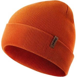 image:imageROXUN Beanie for MenWomen Winter Hat Soft Warm Unisex Skull Stocking Cap  cuffed beaniestretchknit fit suits daily wearhiking skiing cyclingOrange