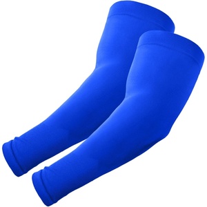 image:imageROXUN Plus Size Arm Sleeves UV Protection Cooling Sports Arm Cover Unisex  Extralarge compression arm sleeves for men and womenhighlystretchy fabricsuitable for outdoor activities1 Pair  Blue