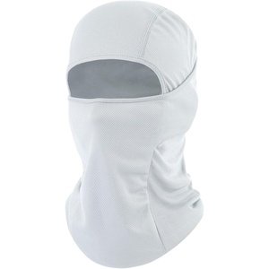 image:imageROXUN Ski Mask Balaclava Motorcycle Summer Cooling Breathable UV Protector  Windproof amp Warm Adjustable amp Secure Breathable amp DryFit AllSeason Comfort002one White