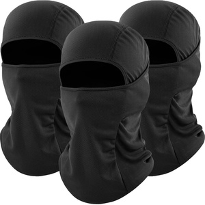 image:imageROXUN Ski Mask Balaclava Motorcycle Summer Cooling Breathable UV Protector  Windproof amp Warm Adjustable amp Secure Breathable amp DryFit AllSeason Comfort301blackblackblack