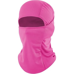 image:imageROXUN Ski Mask Balaclava Motorcycle Summer Cooling Breathable UV Protector  Windproof amp Warm Adjustable amp Secure Breathable amp DryFit AllSeason Comfort003one Rose Red