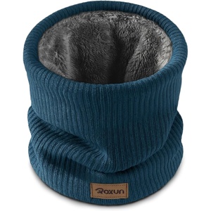 image:imageROXUN Winter Neck Gaiter Neck Warmer Cover Ski Gaiters for MenWomen  Soft Thick Fleece Gentle on Skin Stretchy Fit Multifunction Elegant Chic Look Multicolor OptionsDeep Teal
