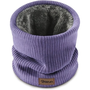 image:imageROXUN Winter Neck Gaiter Neck Warmer Cover Ski Gaiters for MenWomen  Soft Thick Fleece Gentle on Skin Stretchy Fit Multifunction Elegant Chic Look Multicolor OptionsLavender